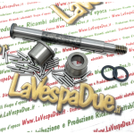 Conjunto de pasador de rueda de buje delantero para VESPA 125 V1T A V15T V30T A V33T U VU1T Utilitaria APE 125 ro 005597