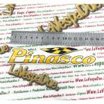 Pegatina de carrera PINASCO de 15,9 cm de largo