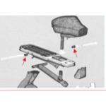Buchsenkompass für schwingende Gepäckablage hinten für Piaggio CIAO SC PX EURO 1 2 MIX TEEN BRAVO ro 135253