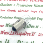 HERT BA9S 6 Volt 3 W BA9S Sockel Birne für VESPA Kennzeichen und Scheinwerfer Lampe BA 9 s T8,5 Tacho Kontrollleuchte Röhre und Rücklichter Schwan Micro Sockel