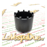 Extractor tuerca anilla izquierda tambor rueda trasera 47mm 9 muescas 3,5 X 4 MM para VESPA 125 150 160 180 200