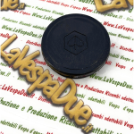 Black km speedometer cap hexagonal logo emblem for VESPA 50 90 125 V5A1T NLR