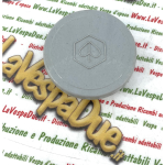 Grey km speedometer cap hexagonal logo emblem for VESPA 50 90 125 V5A1T NLR