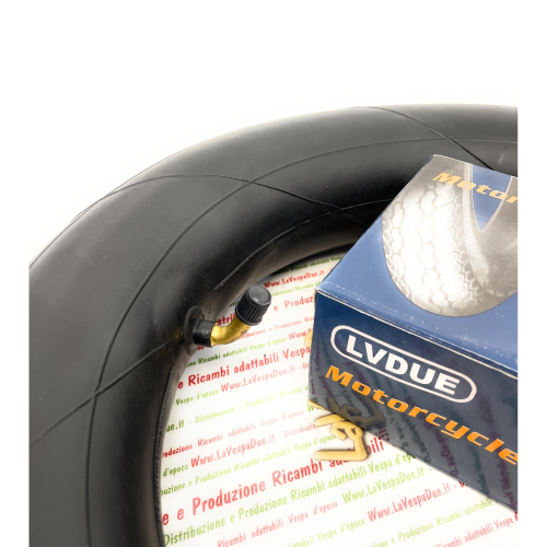 1PZ F3W-35T 2 Camere D'Aria Per Ruota 3.50-8 Con Valvola TR87 A Gomito - Ricambio Per Carrelli, Carriole E Pneumatici