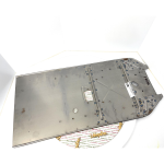 Estribo inferior para VESPA 50 NR de 90cm de largo con agujeros, tiras de goma para estribo con orificio para pedal de freno