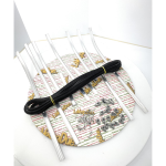 Jeu complet de baguettes de plancher pour VESPA V30 V33 de 1951 à 1952, produit italien d'excellente qualité