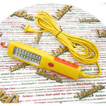 Lámpara de inspección de taller LED con enchufes y entrada USB en la parte trasera Cable de 10 metros de largo