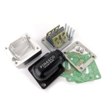 Kit collecteur d'admission complet PINASCO 26381154 NOIR diamètre 30 mm VESPA PX 80 125 150 200