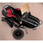 Sidecar COZY ROCKET derecho para VESPA 125 150 98 V1 V15 V30 V33 VL VM VN VB1 ACMA HOFFMANN con llanta de 8"
