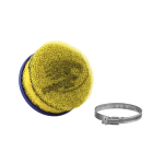 Filtro aria da competizione FABBRI racing Venturi perpendicolare VESPA APE LAMBRETTA L. 60 mm Ø 103 mm collegamento: 65mm