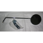Chromed right rear view mirror diameter mm. 100 rod height mm 330 for VESPA 50 80 125 150 180 200 SPECIAL NLR PE PX PK