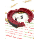 Ganasce NEWFREN PRO RACE freno posteriore per VESPA 125 dal 1948 al 1962 V11T V15T Cambio Bacchetta V30T V33T Vacanze Romane U VB1 VL VM VN VBA VBB1 VNB1 VNB2 VNB3 maggiore attrito e minore spazio di frenata r.o. 081229 022004 026270 016355