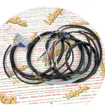 Faisceau de câblage du système électrique pour VESPA PK 50 LUSSO avec démarreur électrique PRODUIT ARTISANAL ITALIEN