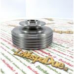 Frizione centrifuga e Puleggia Maggiorata SIMONINI per PIAGGIO CIAO BRAVO BOXER SI in acciaio Bonificato con Alettatura di raffreddamento