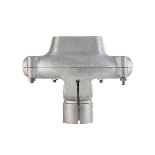 Aluminum handlebar support for VESPA 125 150 ACMA 1952 with seat for speedometer and 32 mm deep lamp holder