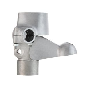 Aluminum handlebar support for VESPA 125 150 ACMA 1952 with seat for speedometer and 32 mm deep lamp holder