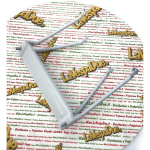 Soporte porta rueda de repuesto LAMBRETTA 125 150 LI 3ª Serie Especial GP DL 175 TV 3ª Serie 200 TV SX GP DL para pintar