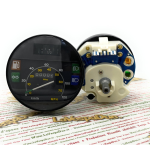 Speedometer scale 120 Km/h 70 mph VESPA PX PE ARCOBALENO 80 125 150 200 AMERICA adaptable speedometer PX XL 50 125 with black frame