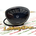 Velocímetro LVDUE escala hexagonal NEGRA 140 km/h VESPA TS GTR RALLY PRIMAVERA ET3