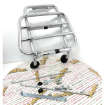 Chrom-Gepäckträger vorne für VESPA 80 128 150 200 PX PE LUSSO 98 MY T5 2011 ro 673717