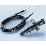 Comando starter aria nero completo di cavo POLINI 316.0010 universale comando rapido VESPA PX PE SPECIAL PK ETS ET3 PRIMAVERA TS APE LAMBRETTA MINICROSS e modifiche