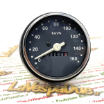 Compteur de vitesse chromé pour VESPA 50 125 PK S SS échelle 160 km/h avec joint ro 179151 178864 196894 196895 196905 197019