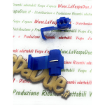 Quick connector current collector guillotine for cables up to 2 mm for indicators electrical systems VESPA APE LAMBRETTA PIAGGIO various applications