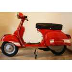 Weiße Aufkleber Friese Karosserien Hauben Seiten Kotflügel für VESPA RALLY 180 200 VSD ro 610193M