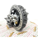 Tambor rueda delantera completa con freno de disco exterior LAMBRETTA 125 150 1ª 2ª serie