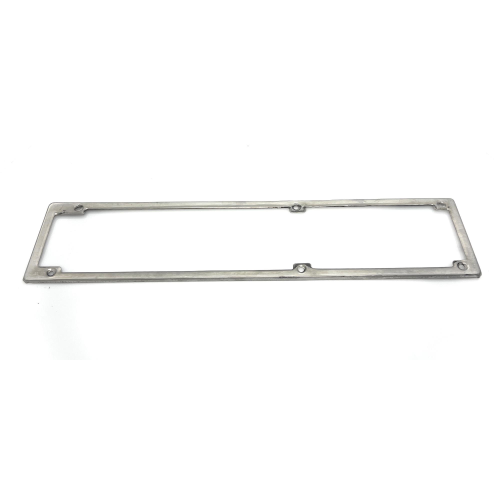 Rear chrome iron license plate frame cm 49x11 for vintage cars FIAT 128 1100 ALFA ROMEO SPIDER MERCEDES S SL etc......