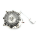 Tambor rueda delantera ANTI DIVE RACING en CNC completo con freno de disco externo LAMBRETTA 125 150 1ª 2ª serie tipo antihundimiento 3ª serie