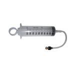 Syringe for sealant and transfer of engine oil and mixture 100 ml for topping up or lubricating VESPA APE and LAMBRETTA