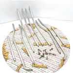 Juego de listones de suelo para LAMBRETTA 125 DL GP 150 DL GP 200 DL GP 10 piezas en acero inoxidable pulido