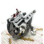 Mozzo ruota anteriore Freno a disco per Lambretta 175 TV 3° 200 TV SX DL GP Anti Affondo radiale fresato a CNC per freno a disco Forklinks