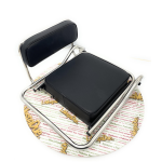 Siège arrière pour VESPA 125 150 V30 V1 V15 V98 à partir de 1948 complet avec coussin pour plaque de porte-bagages jusqu'à 26 cm de large, siège latéral pour femme