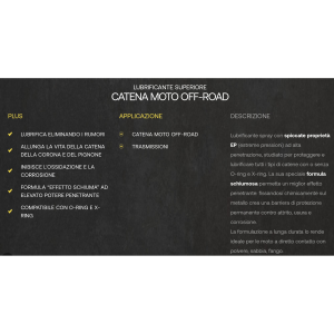 BARDAHL K9 Spray OFF-ROAD-MOTORRADKETTEN-Schmiermittel zum Schutz und Schmieren aller Arten von Ketten 400 ml Packung VESPA APE LAMBRETTA FIAT ALFA ROMEO LANCIA