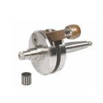 Cigüeñal MAZZUCCHELLI AMT 080M para LAMBRETTA DL SPECIAL 125 150 200 material K2D Carrera 58 mm distancia entre bielas 107 mm