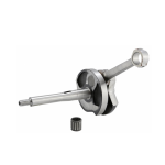 Albero motore anticipato MAZZUCCHELLI AMT 156 per PIAGGIO 50 CIAO PX SUPER BRAVO BOXER SI GRILLO BOSS corsa 43 mm spinotto 12 mm