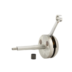 Albero motore MAZZUCCHELLI AMT 212 volani tondi per PIAGGIO 50 CIAO BRAVO BOXER SI spinotto 12 mm corsa 44 mm adattabile SIMONINI spalla piena