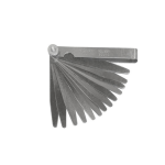 Spessimetro a 13 lame in acciaio speciale temprato e rettificato con vite di bloccaggio DIN 2275 da mm 0,05 a 1 mm