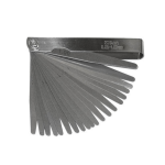 Spessimetro a 20 lame in acciaio speciale temprato e rettificato con vite di bloccaggio DIN 2275 da mm 0,05 a 1 mm