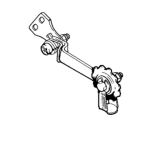 Tendicatena tenditore catena universale con piastra attacco tipo SIMPLEX 