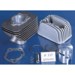 Kit cilindro de fundición sin cabeza POLINI 140.0065/10ST Ø 43 mm con pasador de 10 mm PIAGGIO 50 CIAO SI BRAVO BOXER