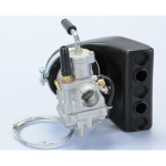 Carburateur POLINI 201.1704 CP 17.5 VESPA 50 125 NLR SPECIAL PRIMAVERA ET3 HP FL2 PK avec filtre à air à connexion rigide