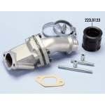 Collettore Monolamellare POLINI 215.0118 diametro 24 mm per VESPA 50 125 SPECIAL N L R ET3 PRIMAVERA PK con 2 fori