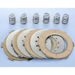 Juego de discos de embrague POLINI 230.0018 RACING VESPA 125 150 PX PE SPRINT GT GTR 4 discos con 6 muelles LML STAR DELUXE 125 150 2T