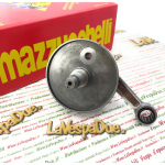 Albero motore MAZZUCCHELLI AMT 186VT spalla piena trasformazione VESPA 50 PK XL APE da 50 a 125 cono 20 mm corsa 51 mm biella interasse 97 mm volani tondi