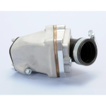 Collettore aspirazione lamellare POLINI 215.0119 diametro 24 26 28 30 mm cilindro girato per VESPA 50 125 SPECIAL N L R ET3 PRIMAVERA PK 2 fori