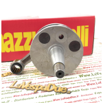 Albero motore MAZZUCCHELLI AMT 186M VT spalla piena trasformazione VESPA 50 PK XL APE da 50 a 125 cono 20 mm corsa 54 mm biella interasse 97 mm volani tondi