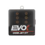 Satz mit 10 EVOK-Zyklusdüsen Maximum und Minimum DELL'ORTO Ø 5 mm von 125 128 130 132 135 138 140 142 145 148 für DELLORTO-, KEIHIN- und MIKUNI-Vergaser Typ 01486